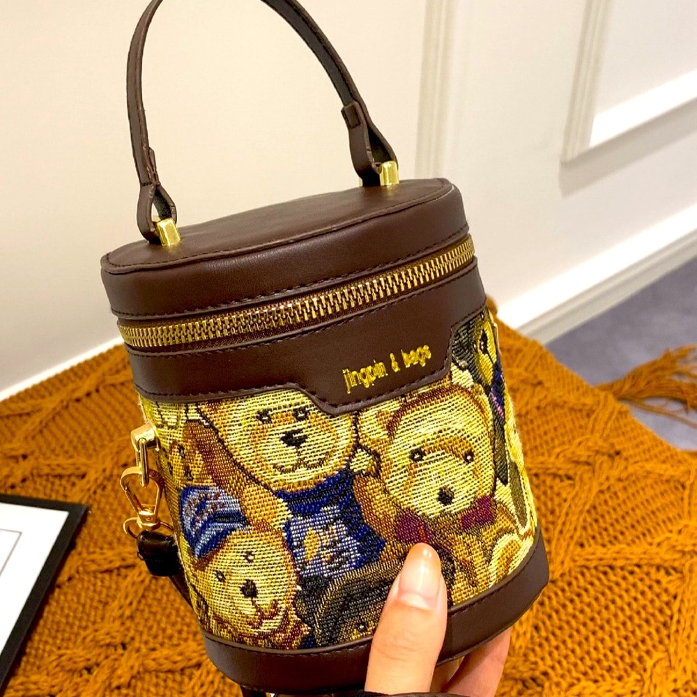 small brown Shein bag